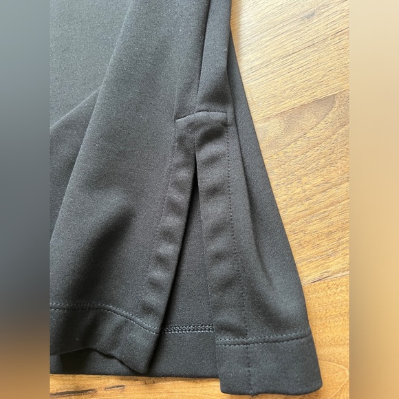 Chico’s Top Tunic long sleeves Relaxed Comfort Snaps scoop neck Travel Sz 2 LG - Picture 9 of 9